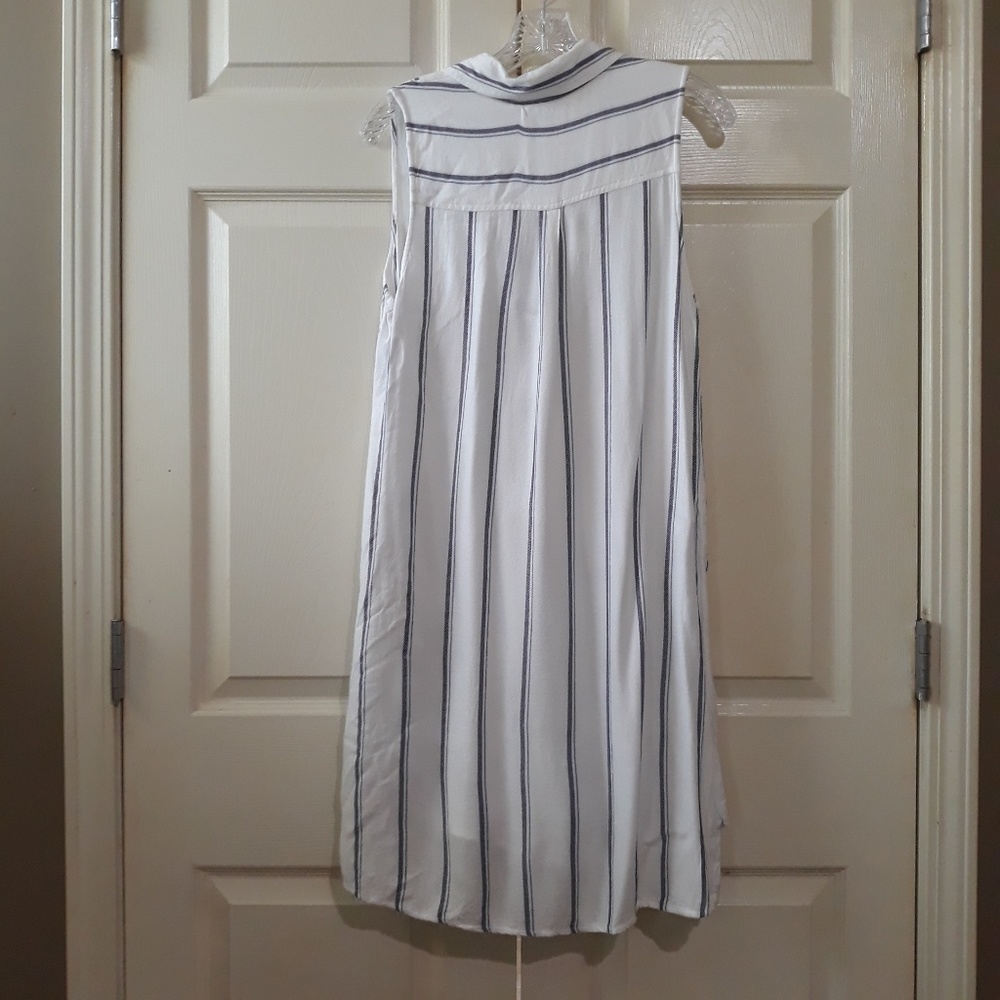 Allen Schwartz | Julie Sleeveless Stripe Dress - Picture 4 of 8